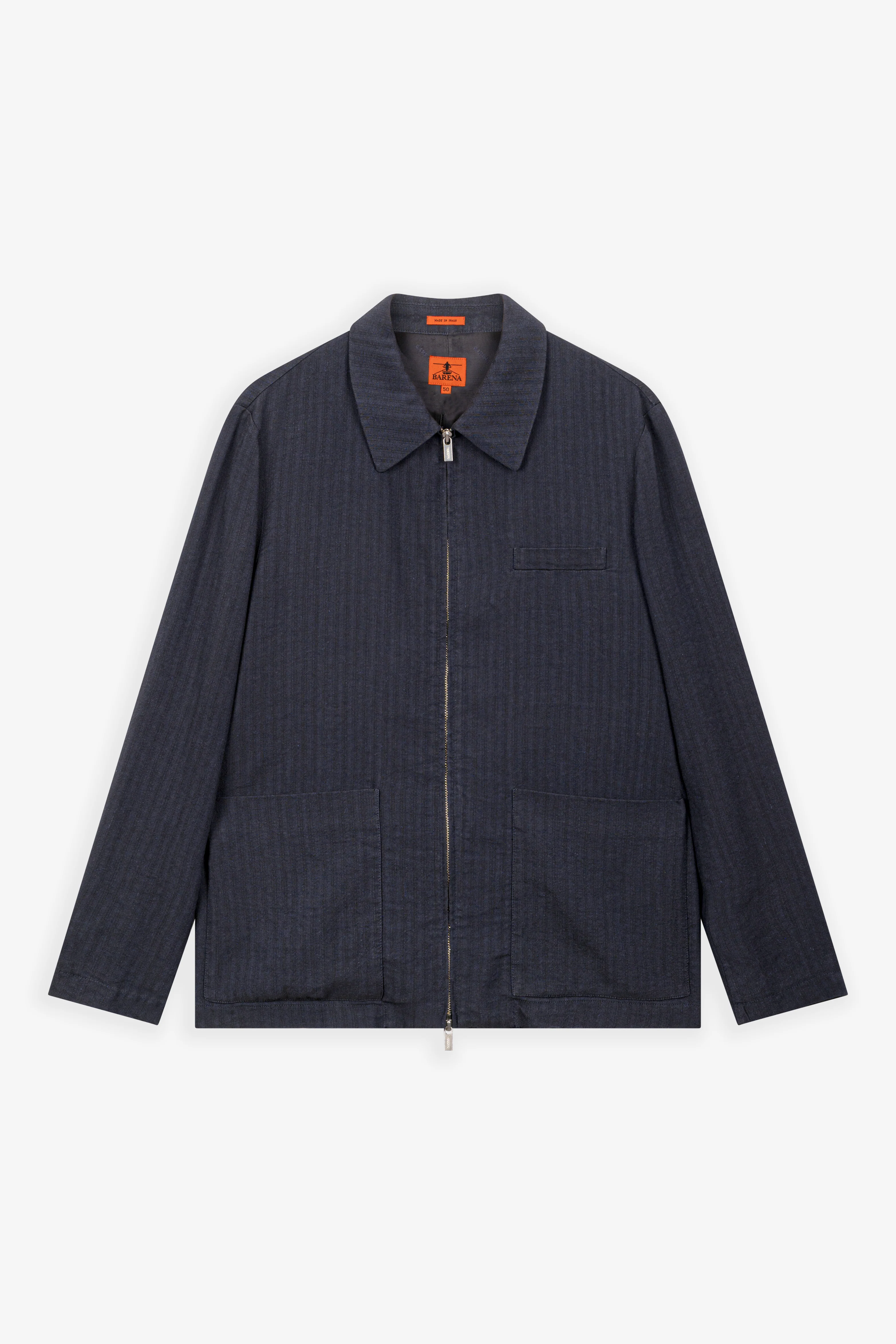 Overshirt Serada Lisca Navy - Image 2