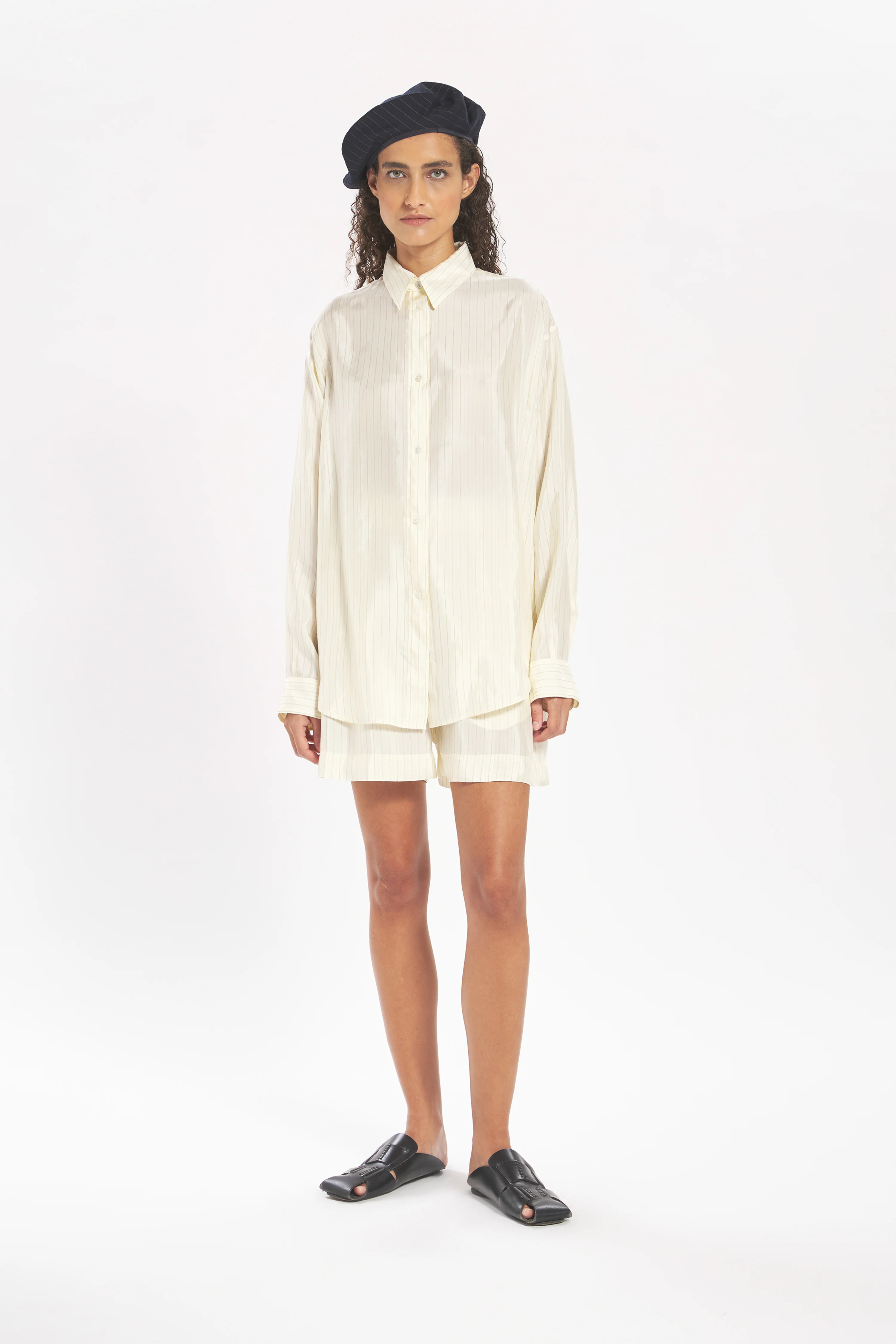 Shorts Gaspare Sbrissa Camel - Image 2