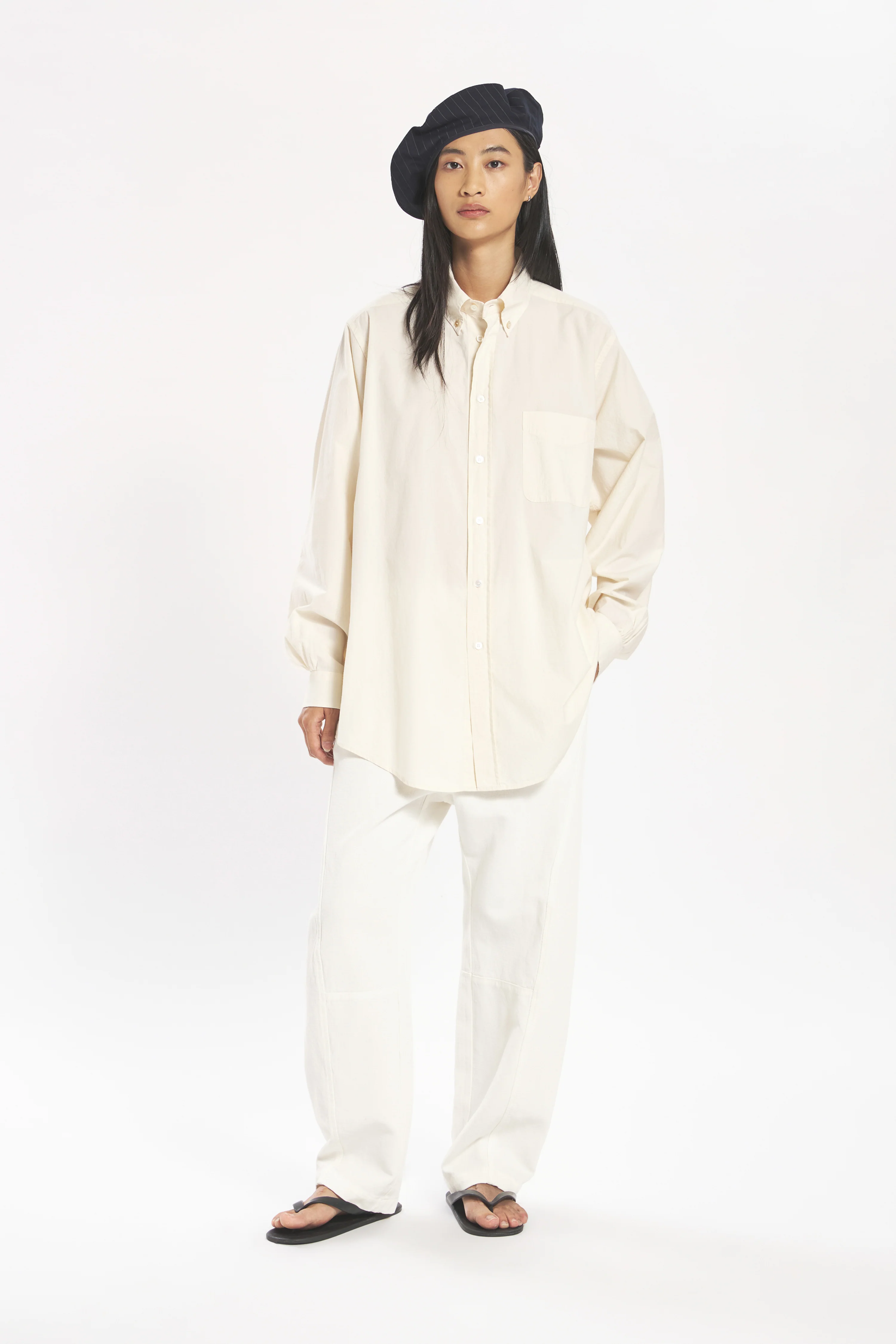 Trousers Marietta Furian Bianco