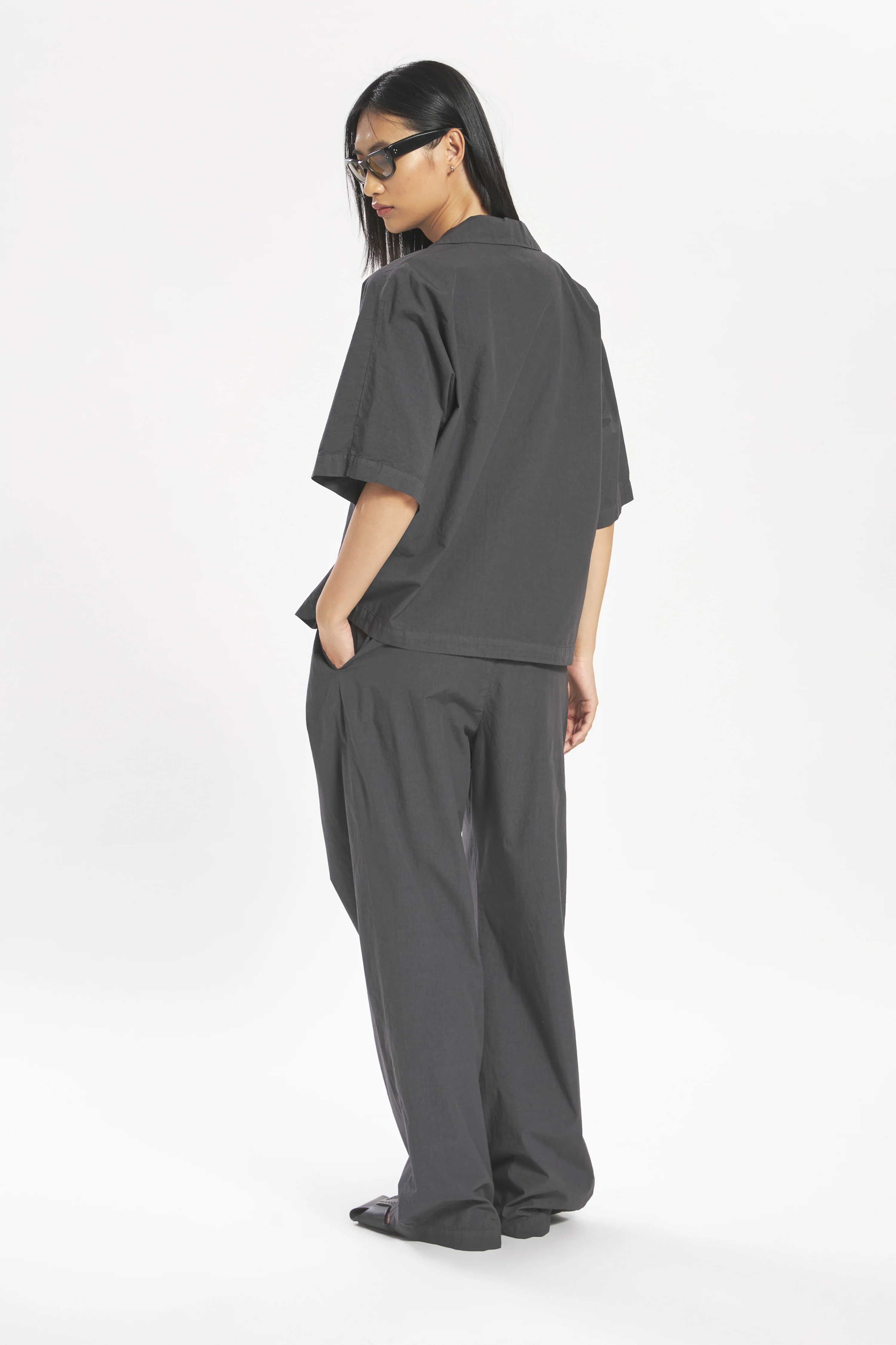 Trousers Pestrin Tendon Bronzo - Image 3